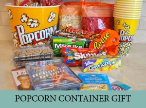 POPCORN CONTAINER GIFT